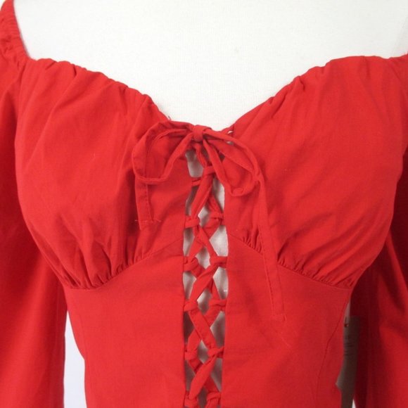 Off The Shoulders Corset Top L - Picture 6 of 9